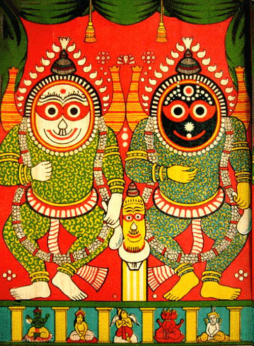 Jagannath Lithograph